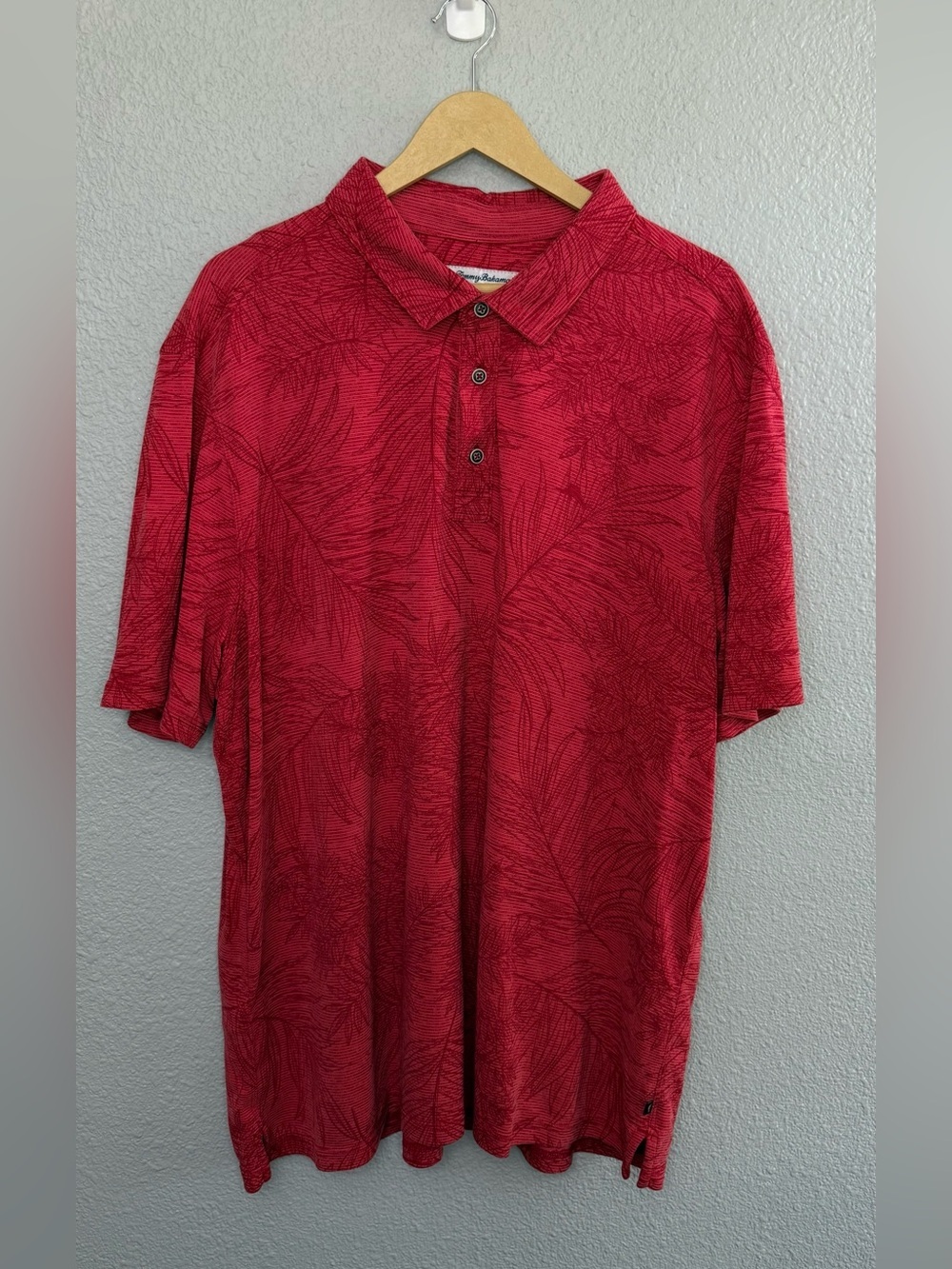 Tommy Bahama | Palmetto Beach Polo | Chili Pepper Red | Size 3XL